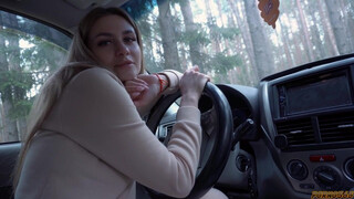 Russian Stepmoms Secret Car Blowjob - Keep It from Dad