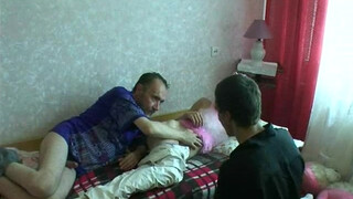 Russian Family Orgy: A Wild Night of Blowjobs and Fucking