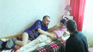 Russian Family Orgy: A Wild Night of Blowjobs and Fucking