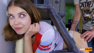 Russian Brothers Taboo Rescue: Stuck Sisters Pussy Pleasure