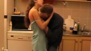 Daddys Punishment: Russian Dad Licks and Fucks Daughters Pussy for Not Washing Dishes