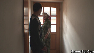 Grandmas Taboo Threesome