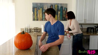 Family Secrets: Mom Unaware of Brother and Sisters Naughty Rendezvous Behind the Sofa