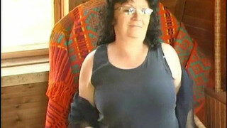 Granny Lisas Wild Anal Orgasm at 65