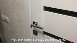 Sister Comes to Stay, Brother Fucks Her in Shower