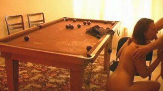 Daddys Little Billiards Tutor: A Lesson in Hard Strokes