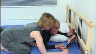 Nadezhdas Hairy Pussy and Anal Gift to Her Son-in-Law