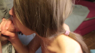 Daddy's Little Angel: A Step-Daughter's Sucking Lesson