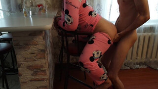 The Hot Russian Son and His Plump Mama: A Kitchen Tryst