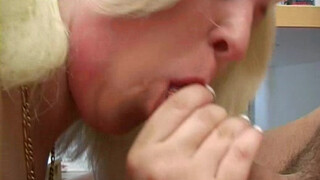 Marina's Naughty Niece: A Shaved Pussy Fucking with a Horny Aunt