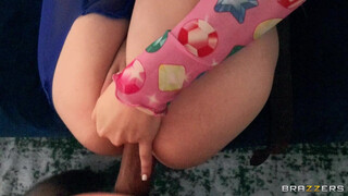 Yoga Class Gone Wrong: Dad Fucks Daughter In The Ass