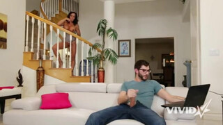 Bespectacled Guy Spits and Grabs Matures Huge Buffers Doggy Style