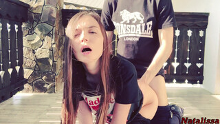 Sibling Surprise: Morning Workout Suckfest