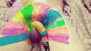 Mama's Artistic Nudes: Big-Boobed Mom and Son Go A-Painting