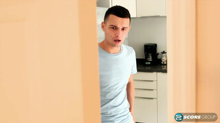 Moms Lesson: Big-boobed MILF Teaches Her Son the Joys of Anal Sex