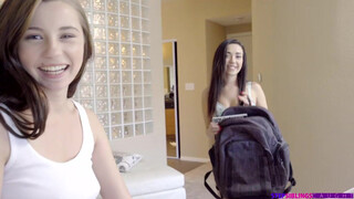 Stepsister & Best Friend Share Cock: A Sucky Sibling Surprise for Concert Tickets