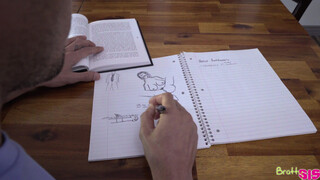 The Stepsisters Sexy Tit-Cleaning: Sucking Brothers Delicious Load