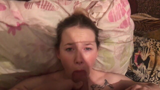 Sleeping Stepbrothers Late Night Special: Big-Boobed Sisters Oral Pleasure