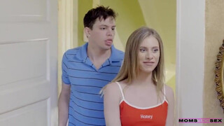 Sensual Massage Leads to Hot Mom & Sister Threesome