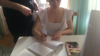 Tutoring With Daddy: Stepdaughter's Ever-Present Education
