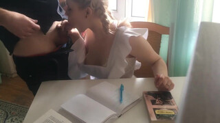 Tutoring With Daddy: Stepdaughter's Ever-Present Education