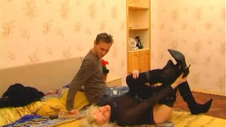 Drunk Mom Taken Advantage of by Her Son; Passionate Pussy Pleasure